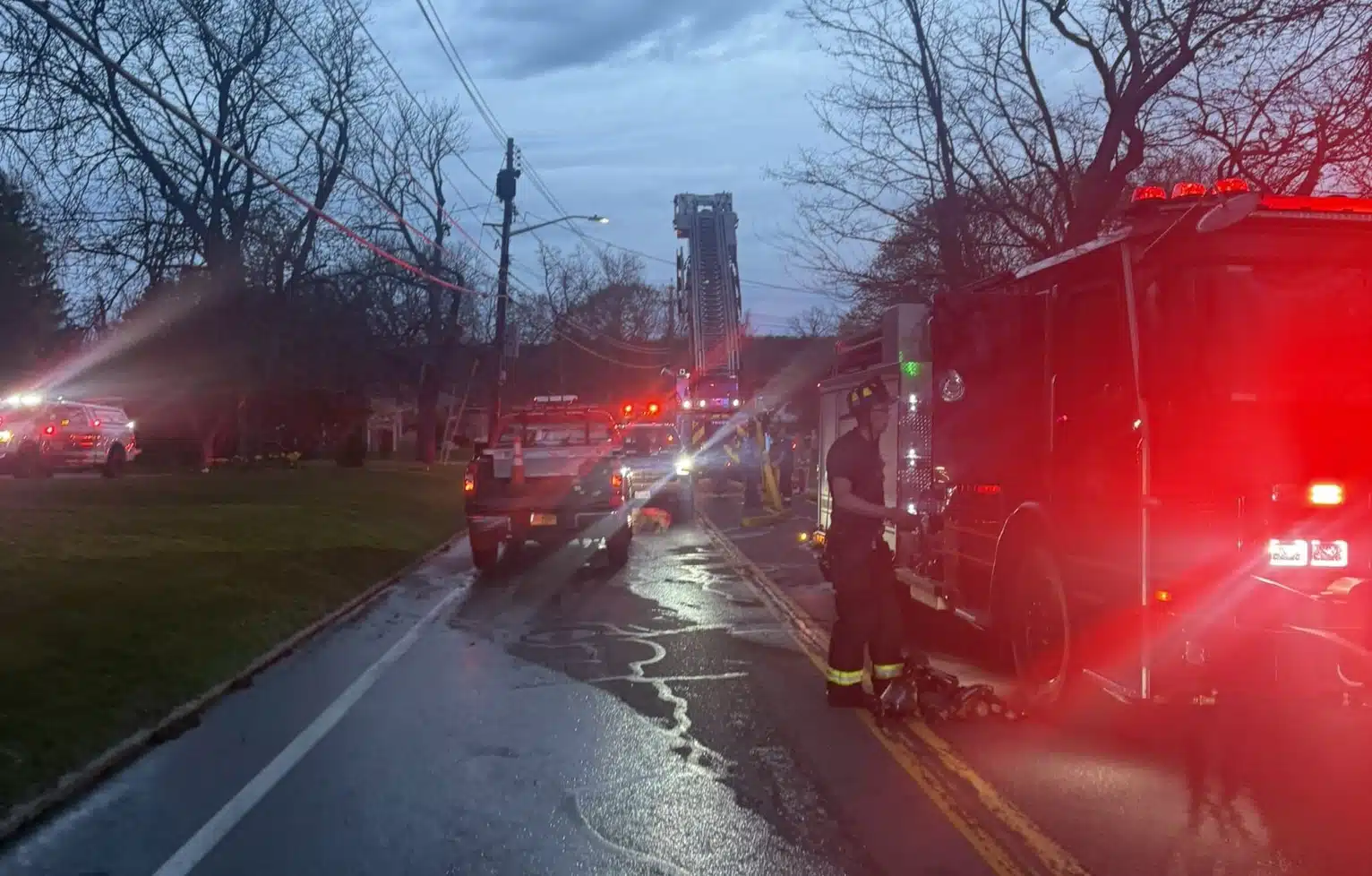 Canandaigua fire leaves two-story home uninhabitable