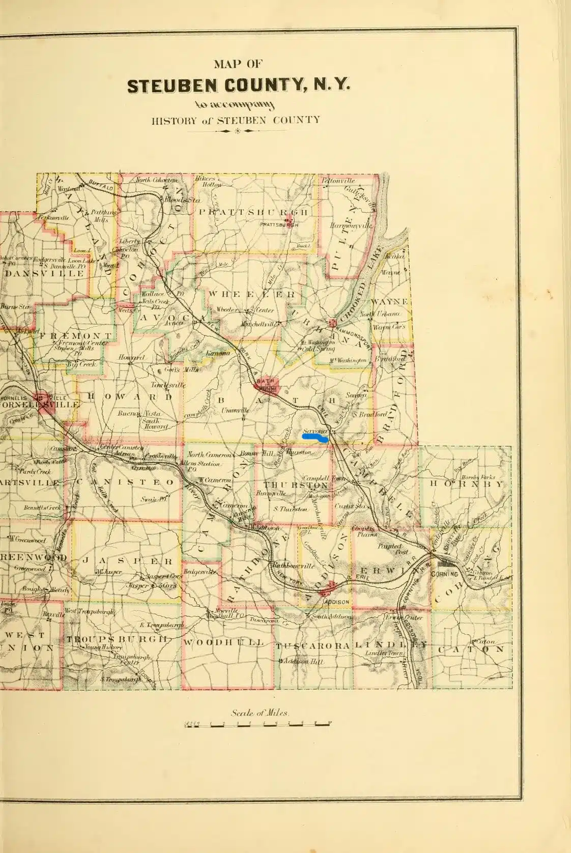From Mud Creek to Savona: The history behind a Steuben County village