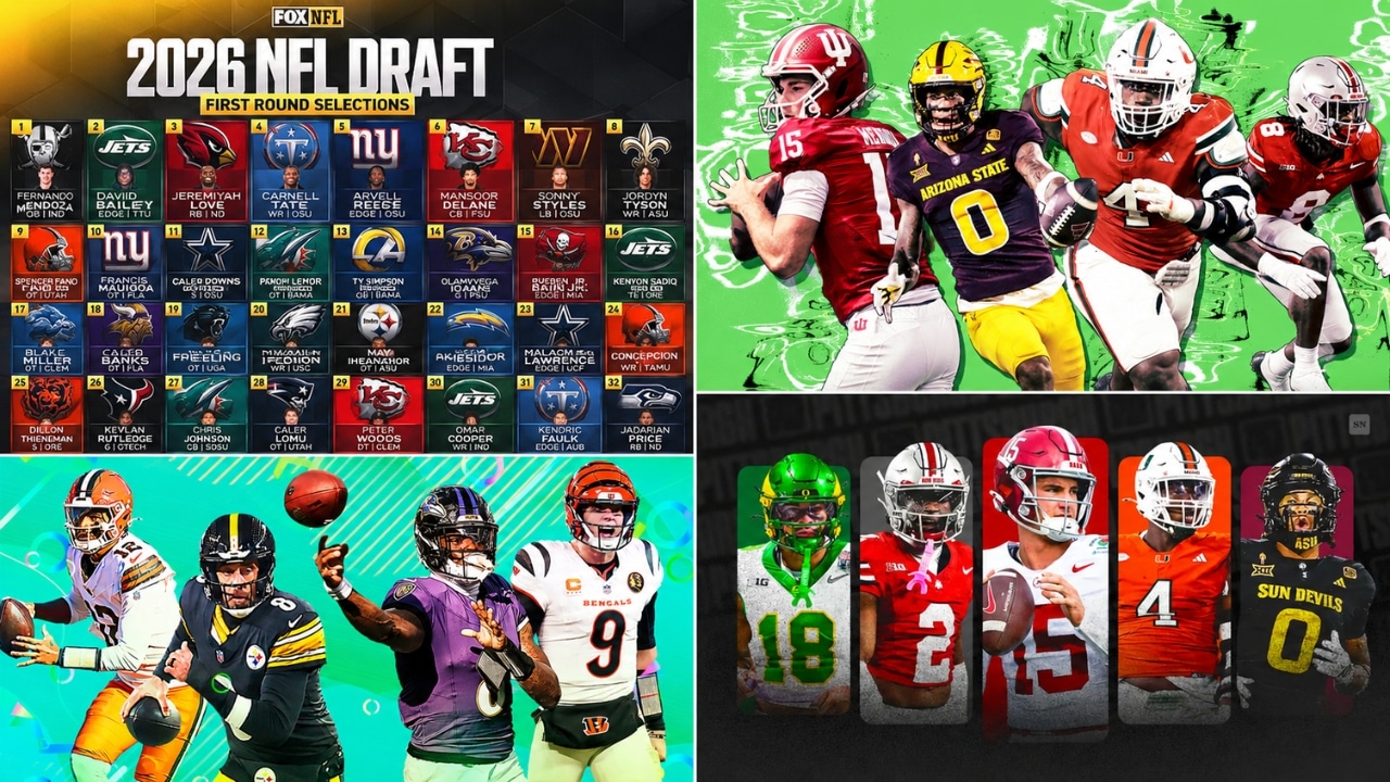 2026 NFL Rookie Updates Track Every First Round Draft Pick and Their Latest Progress
