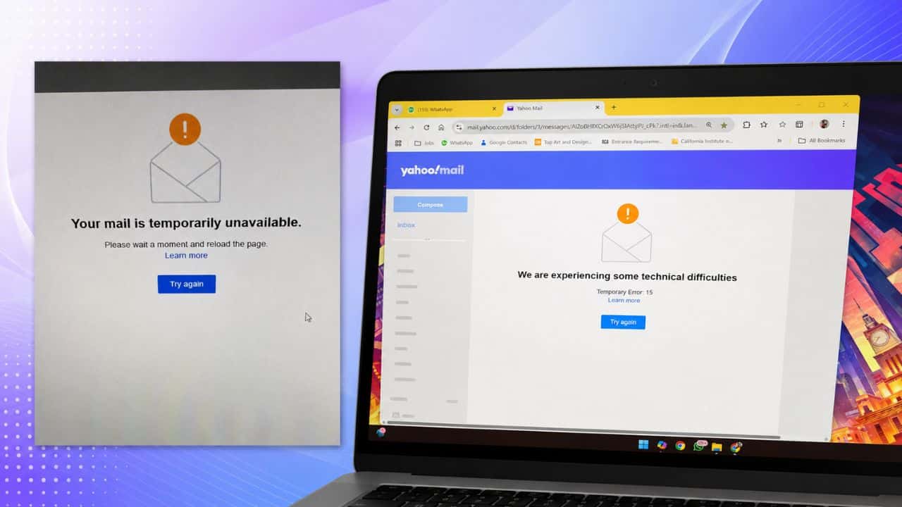 AOL Mail Not Working Users Report Outage and Temporary Unavailable Error