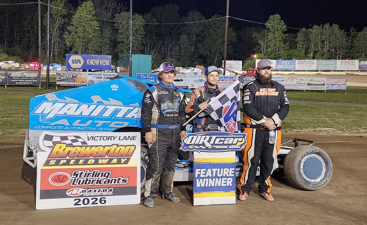 Cody Manitta earns first DIRTcar Sportsman Series win at Brewerton