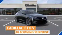 Cadillac CT4-V Blackwing Arrival Edition Inventory Continues in Select Pennsylvania Markets