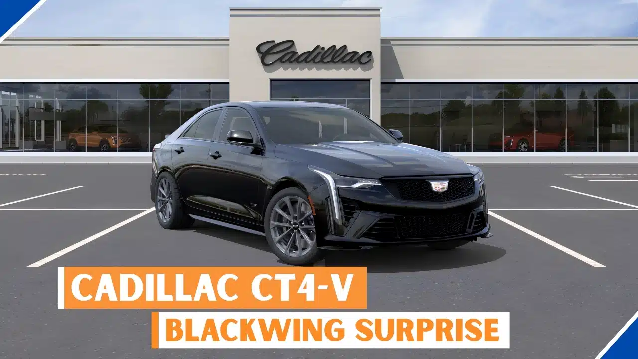Cadillac CT4-V Blackwing Arrival Edition Inventory Continues in Select Pennsylvania Markets