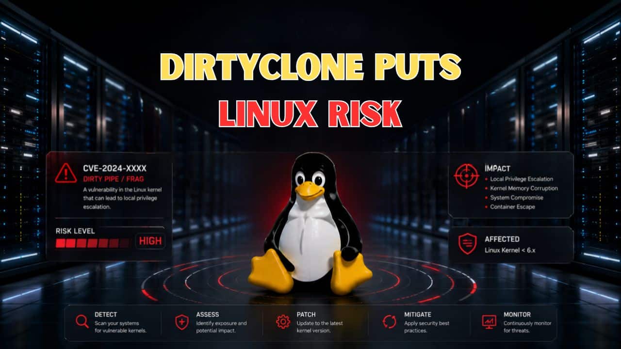 DirtyClone Vulnerability Puts Linux Systems at Risk With New Kernel Flaw