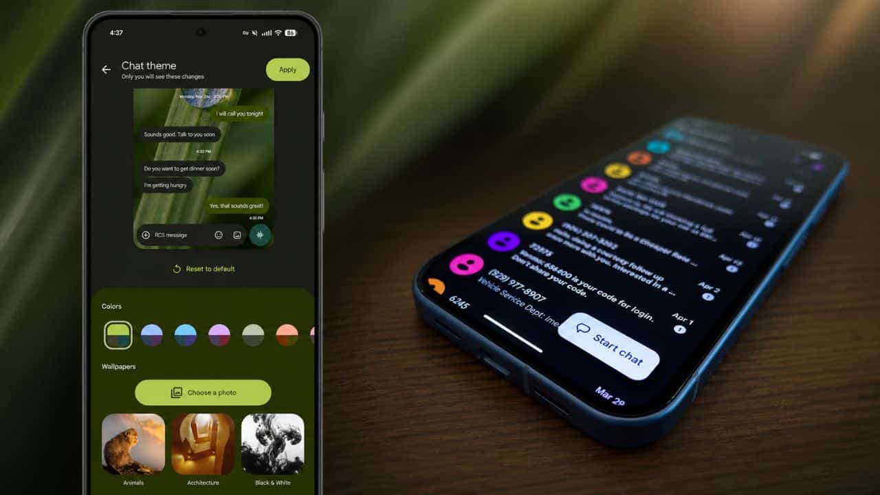 Google Messages Beta Adds Custom Chat Themes for Android Users