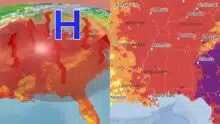 Heat Dome to Bring Dangerous Triple Digit Temperatures Across the Midwest and East