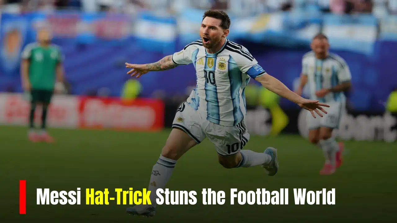 Messi Hat Trick Headlines Another Memorable Performance From the Argentine Star Messi Hat Trick Headlines Another Memorable Performance From the Argentine Star
