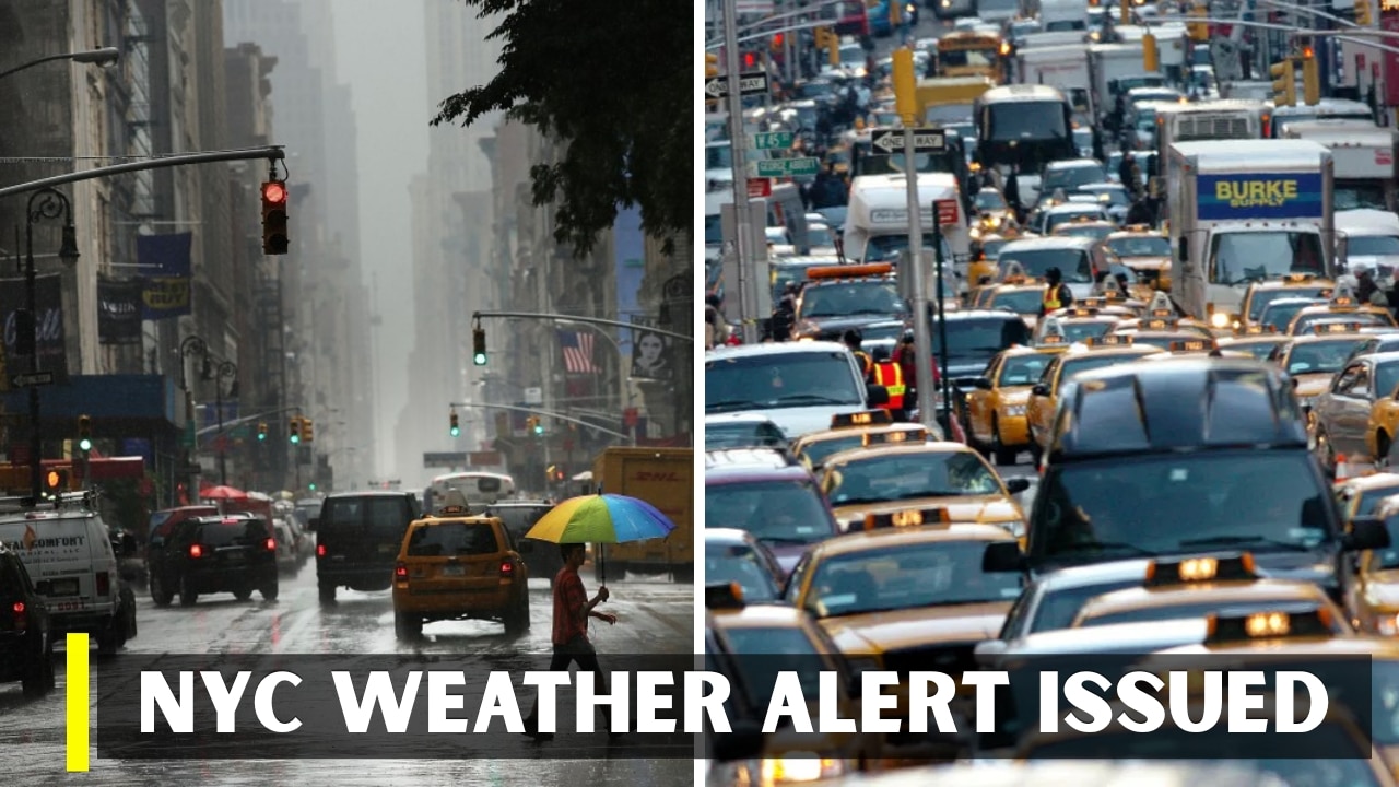 NYC Traffic Alert as Travel Advisory Is Issued Ahead of Severe Weather