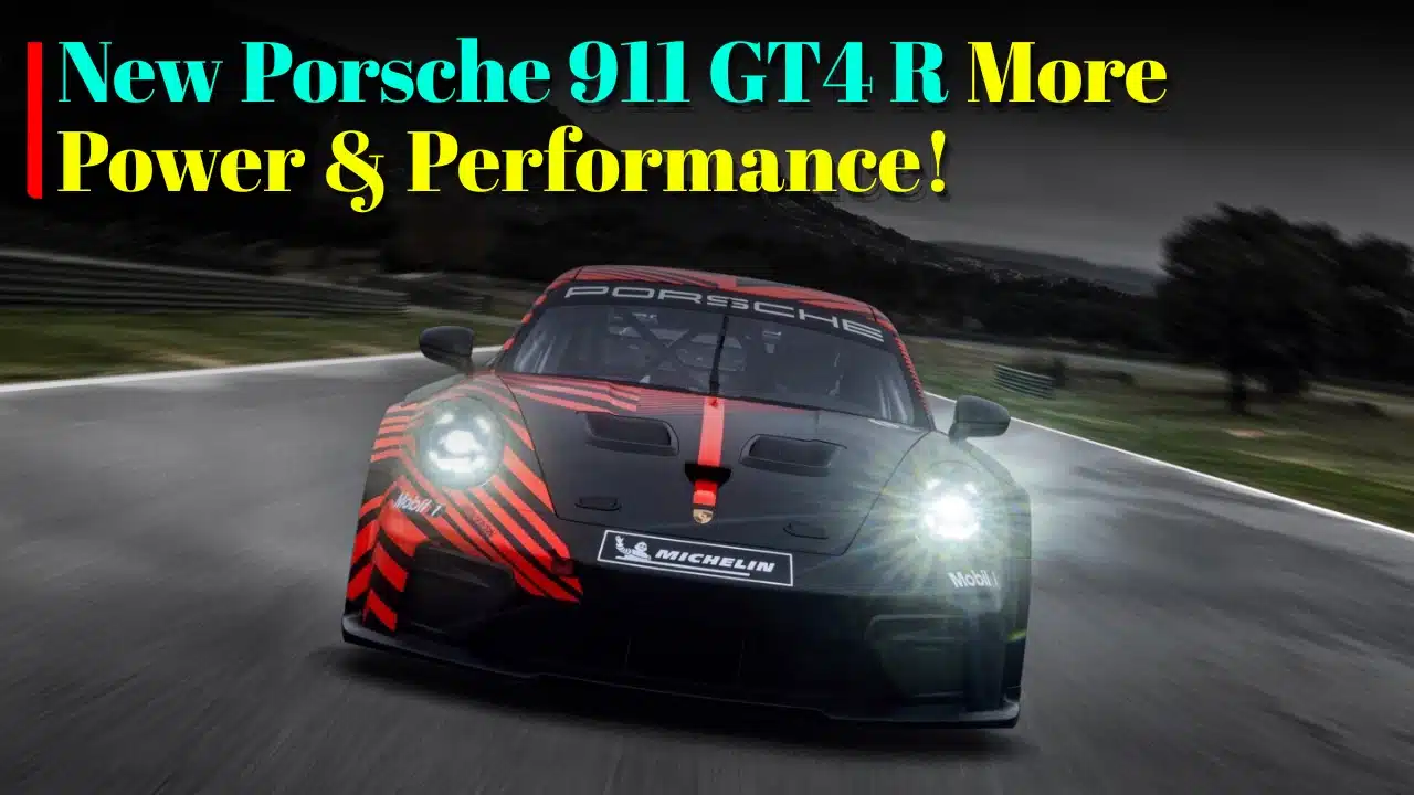 New Porsche 911 GT4 R Brings More Power and Performance to Customer Motorsport