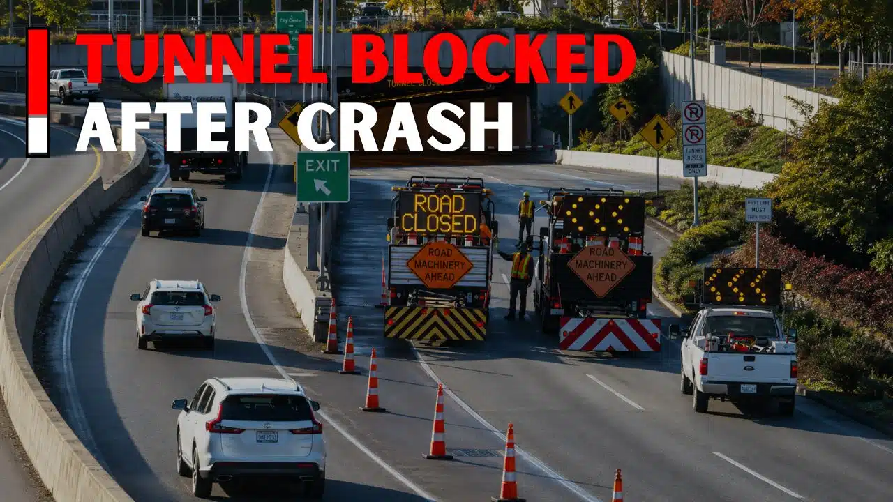Seattle SR 99 Tunnel Reopens After Vehicle Crash Forced Temporary Closure Seattle SR 99 Tunnel Reopens After Vehicle Crash Forced Temporary Closure