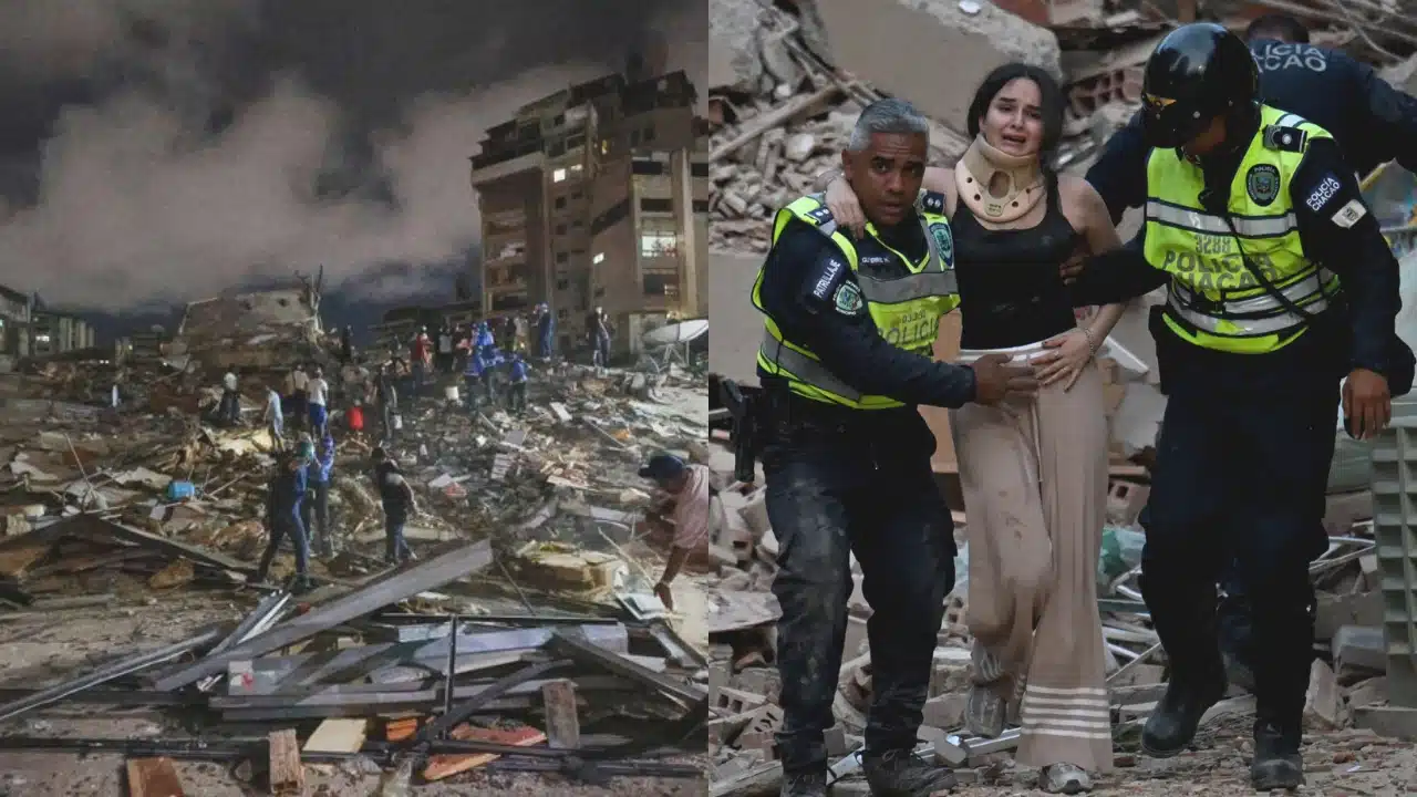 Venezuela Earthquake Hits Caracas as Back to Back Quakes Collapse Buildings
