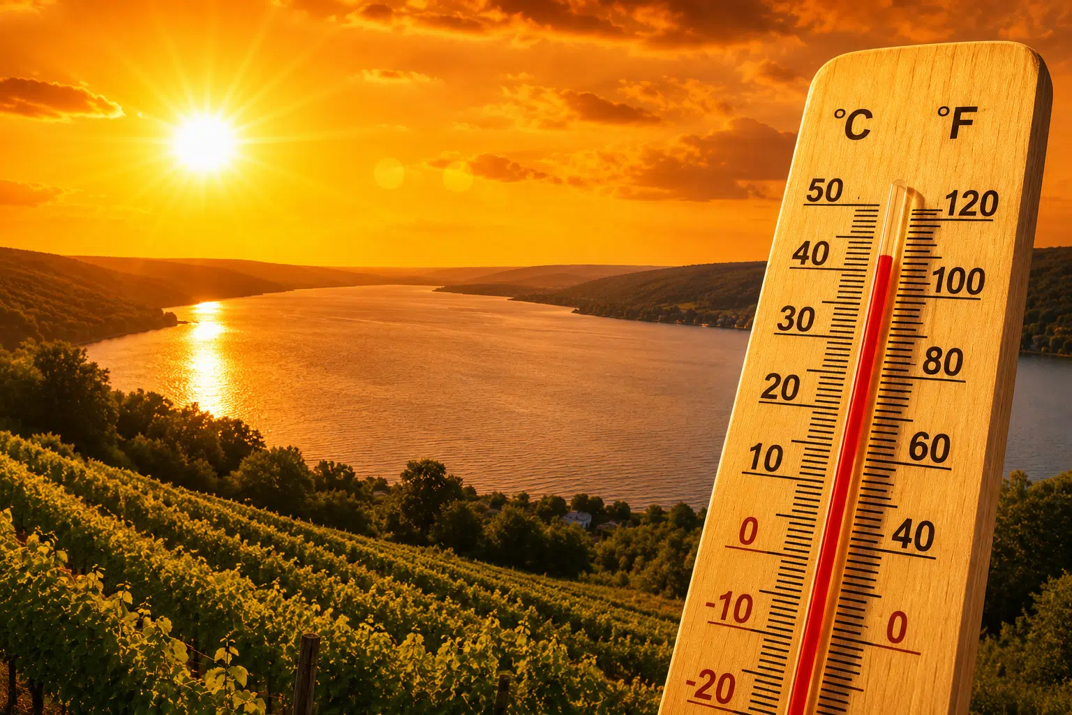 FL1 5-day forecast: Dangerous heat builds as advisory takes effect across Finger Lakes