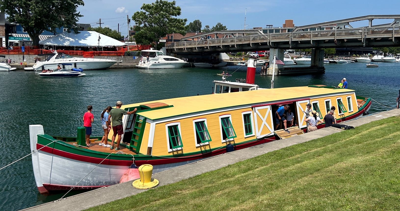 Historic Erie Canal replica expected to pass through Cayuga County on return trip to Buffalo