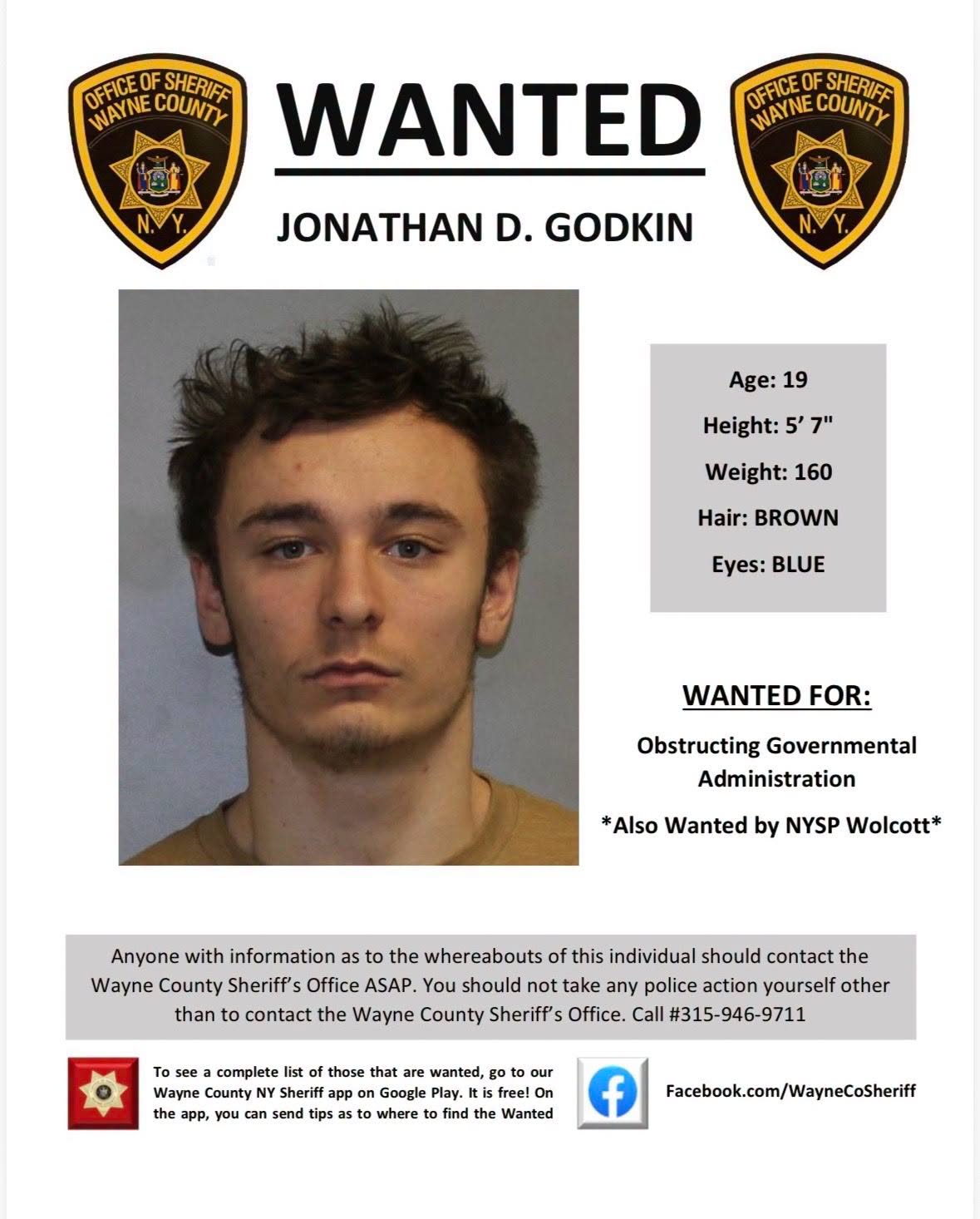 Wayne County sheriff seeks wanted man on obstruction charge