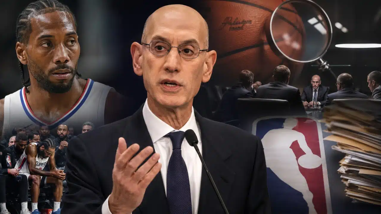 Adam Silver Shares New Update on the Kawhi Leonard Investigation as the NBA Review Continues Adam Silver Shares New Update on the Kawhi Leonard Investigation as the NBA Review Continues