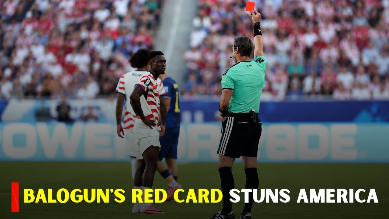 Folarin Balogun Sees Red Card During United States Win Over Bosnia and Herzegovina Folarin Balogun Sees Red Card During United States Win Over Bosnia and Herzegovina