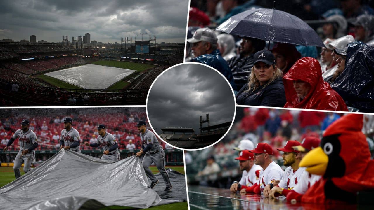 Braves vs Cardinals Rain Delay Leaves Fans Waiting as Weather Updates Continue Before First Pitch