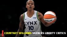 Courtney Williams Scores Big Against New York Liberty as Fans React to Her Standout Performance