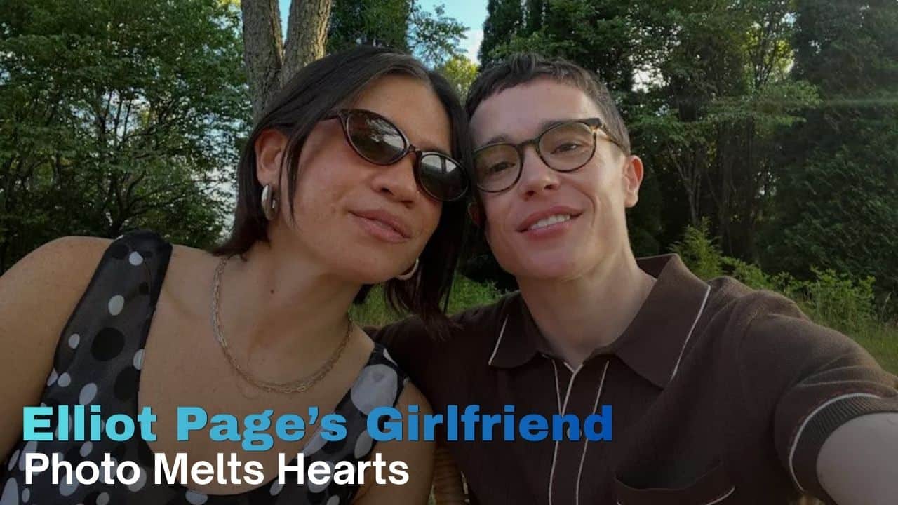 Elliot Page Shares Rare Photo With Girlfriend Celebrity Friends Show Their Support Elliot Page Shares Rare Photo With Girlfriend Celebrity Friends Show Their Support