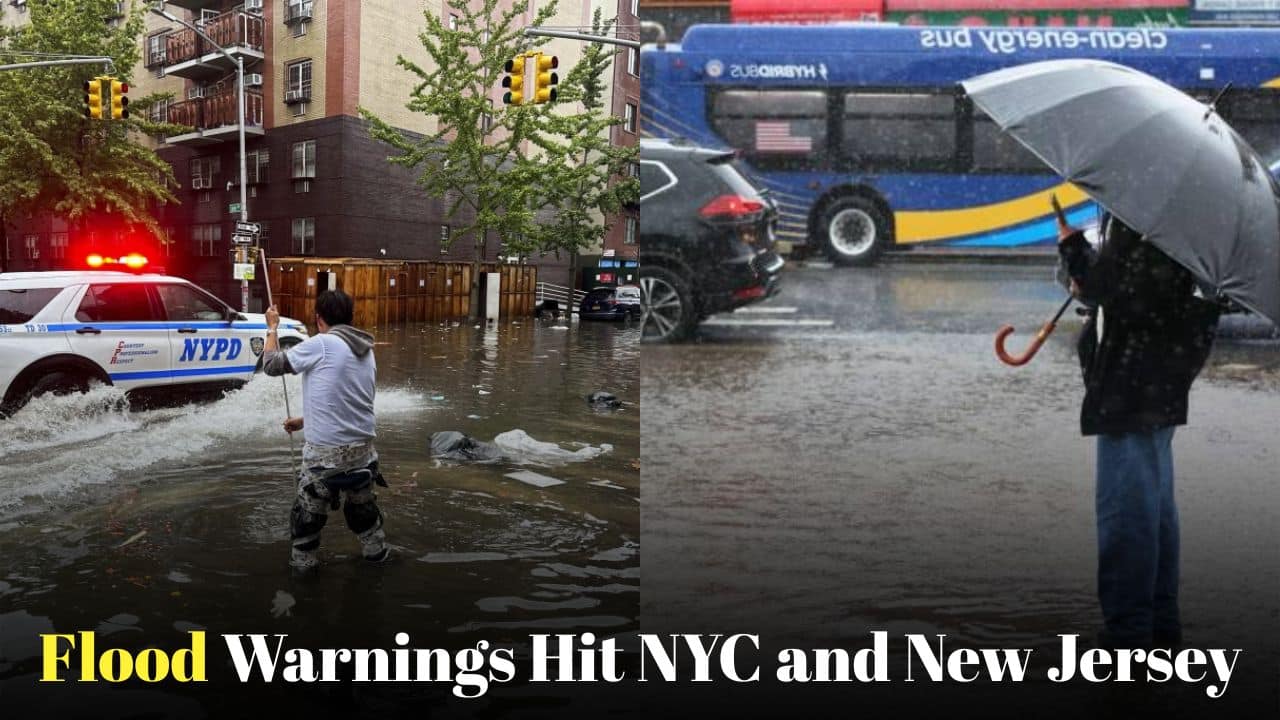 Flash Flood Warnings Hit NYC and New Jersey Here’s Where Heavy Rain Will Strike Next