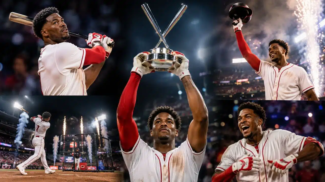 Jordan Walker Hits Six Straight Home Runs to Win the Home Run Derby Title Jordan Walker Hits Six Straight Home Runs to Win the Home Run Derby Title