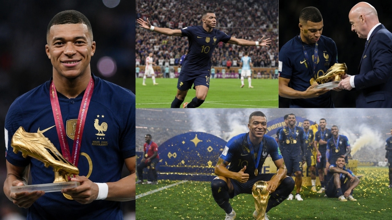 Kylian Mbappé Wins the 2026 FIFA World Cup Golden Boot After Finishing