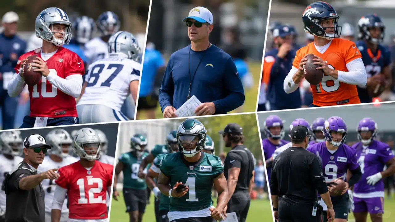 NFL Training Camps Open With New Coaches and QBs Here What Fans Should Watch