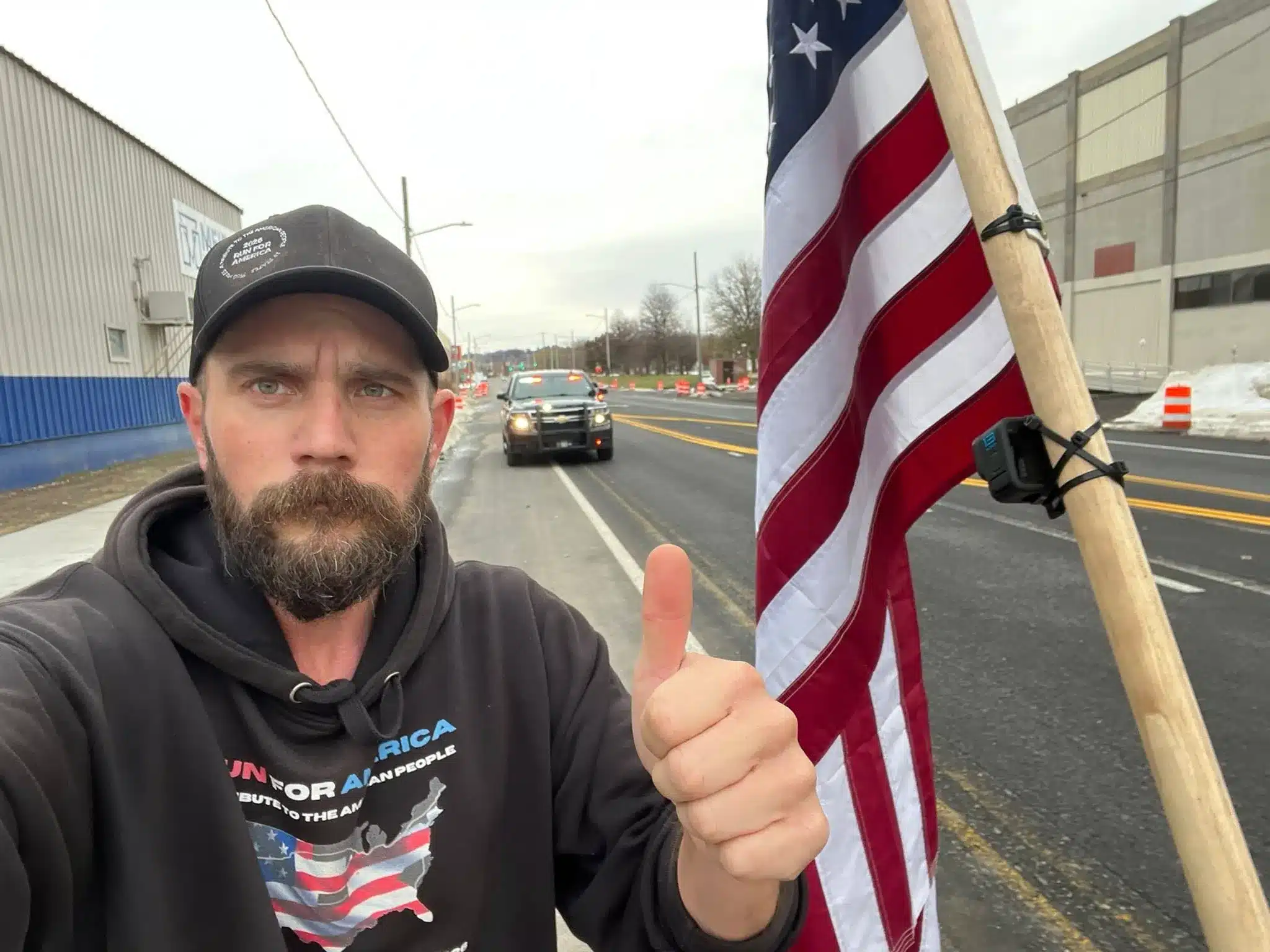 Runner finishes America 250 trek