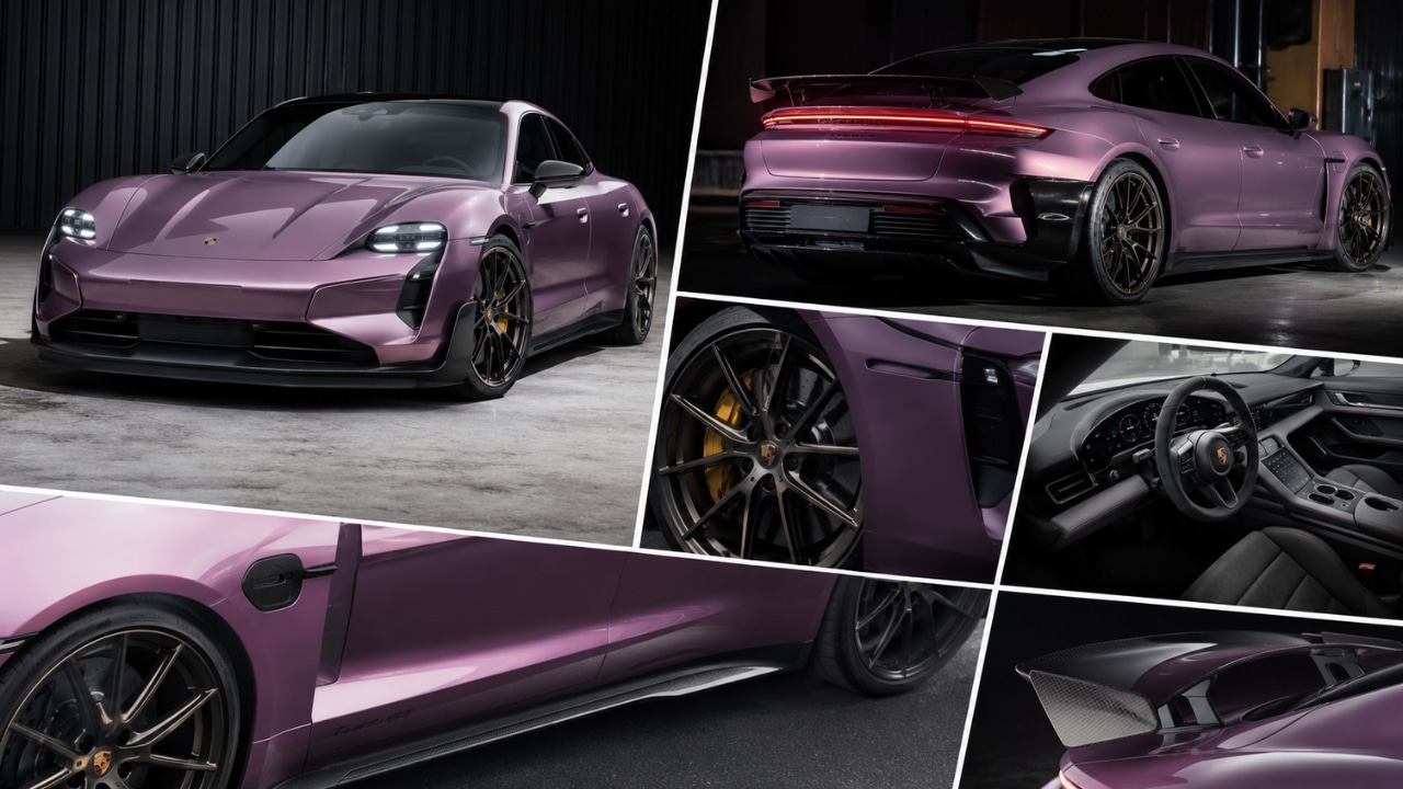 Porsche Taycan Turbo GT Gets Custom Makeover Here’s What Makes It Unique