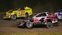 Quebec drivers prepare for Super DIRT Week at Oswego