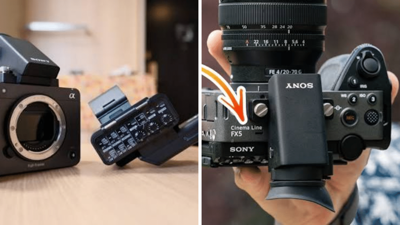 Sony FX5 Launches With a New Sensor Open Gate Recording and Internal RAW Support