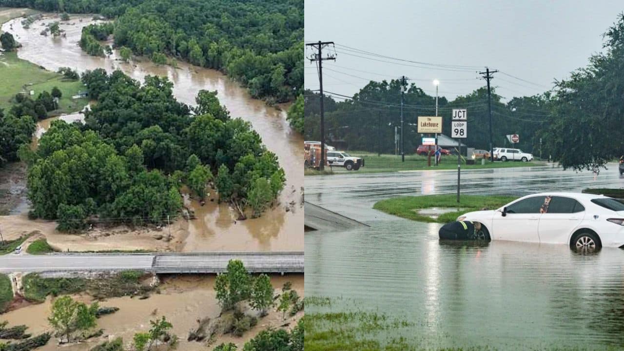 Southeast Texas Flash Flooding Forces Road Closures as Heavy Rain Continues Across the Region