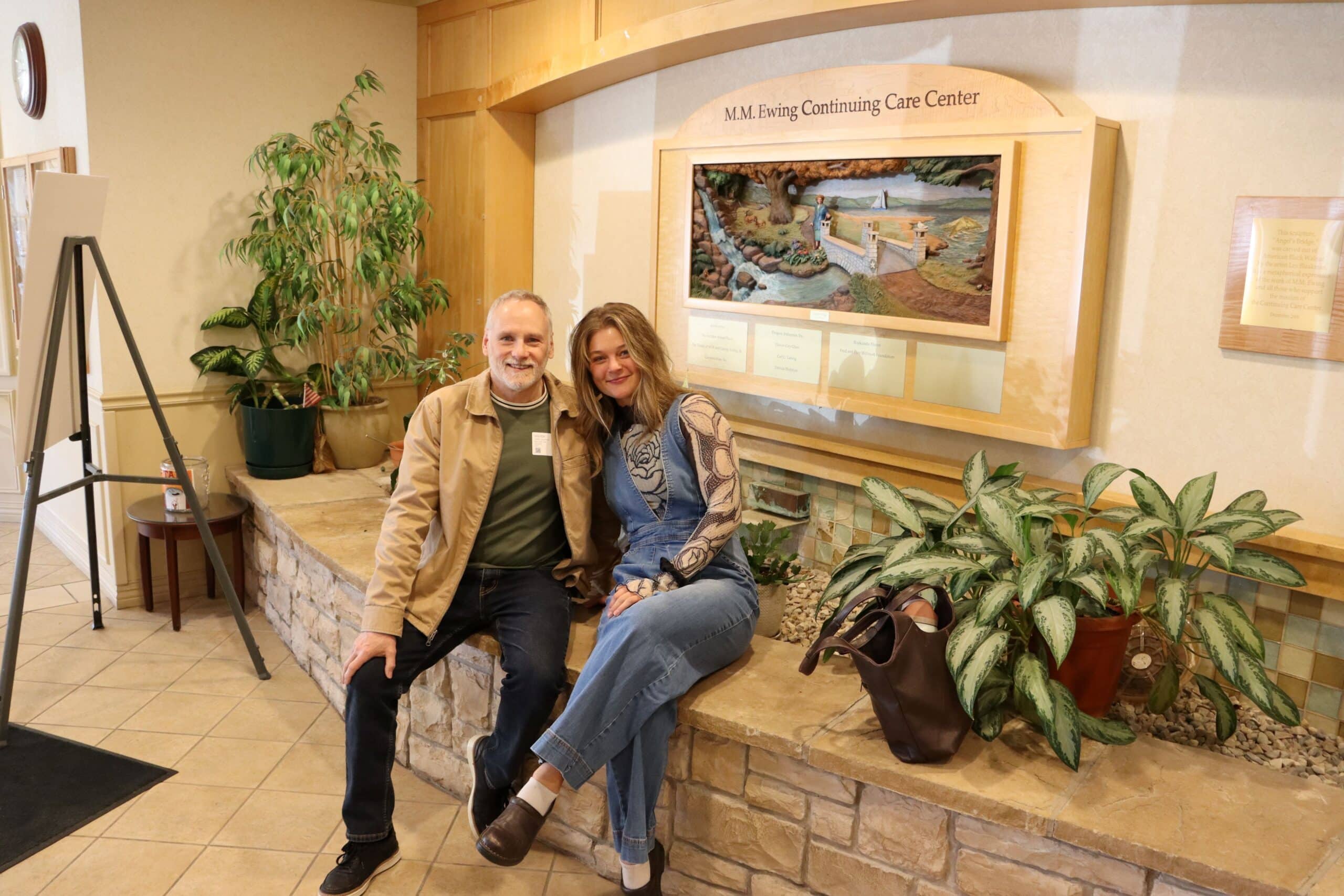 Retired art teacher, former students join with nursing home’s administration to enhance quality of life