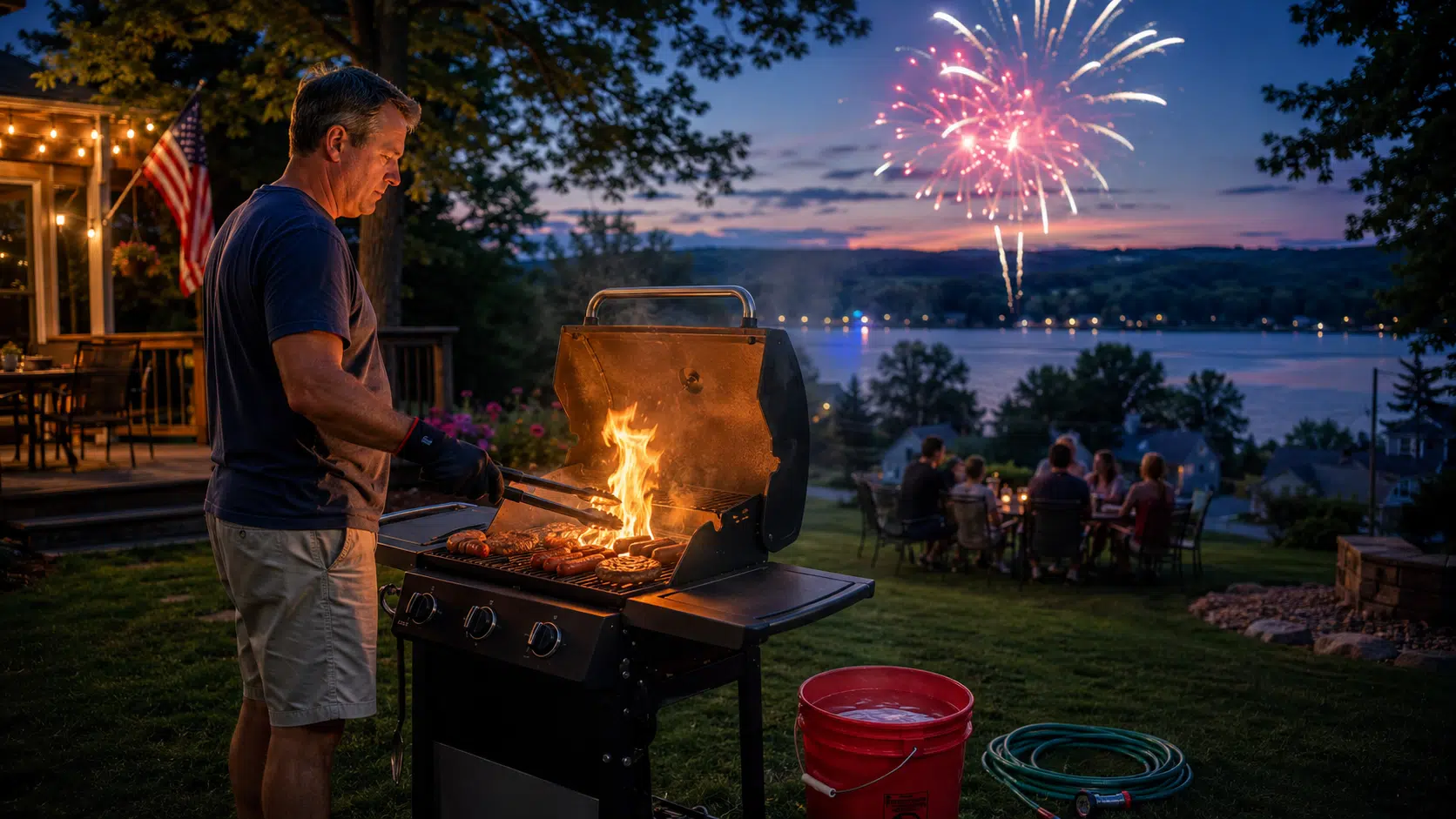 Fourth of July cookouts and fireworks bring safety risks across Finger Lakes, Central New York Fourth of July cookouts and fireworks bring safety risks across Finger Lakes, Central New York