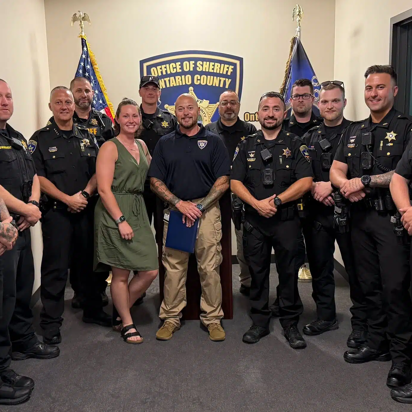 Ontario County sheriff’s sergeant retires after 17 years Ontario County sheriff’s sergeant retires after 17 years