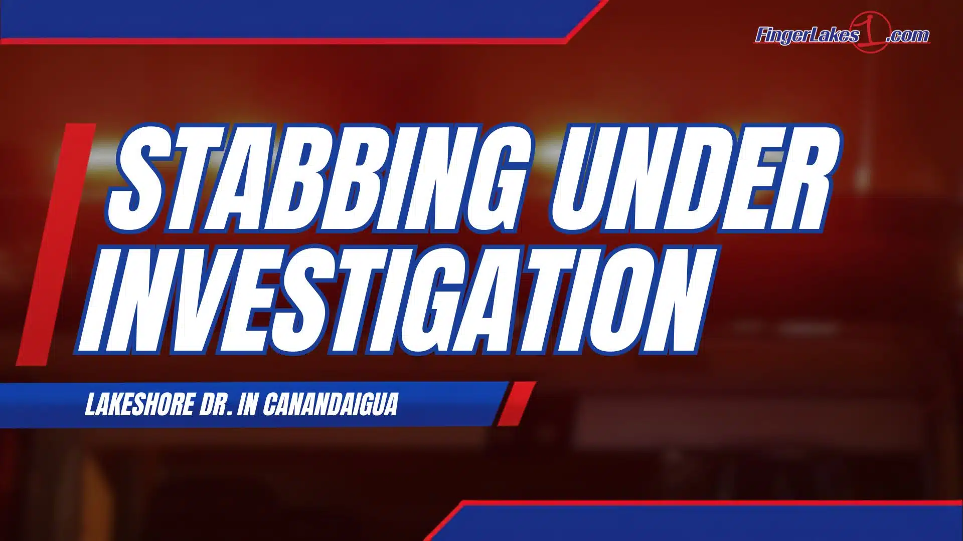 Canandaigua police investigate Lakeshore Drive stabbing Canandaigua police investigate Lakeshore Drive stabbing