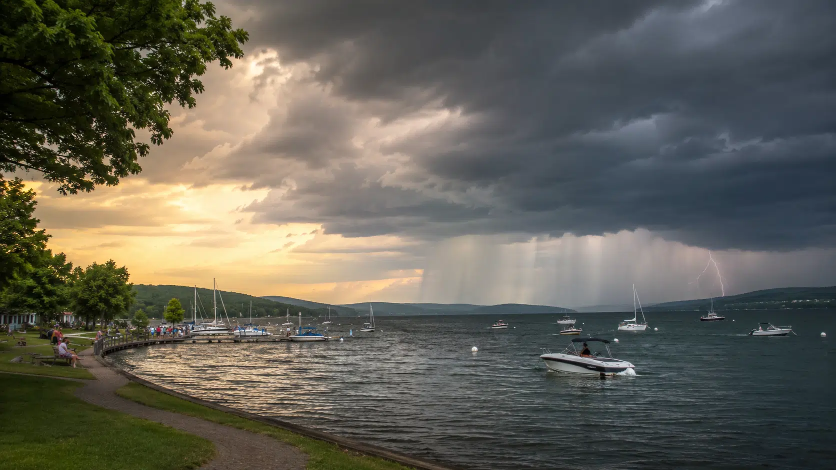 Slightly cooler, but storms and rain threaten holiday weekend Slightly cooler, but storms and rain threaten holiday weekend