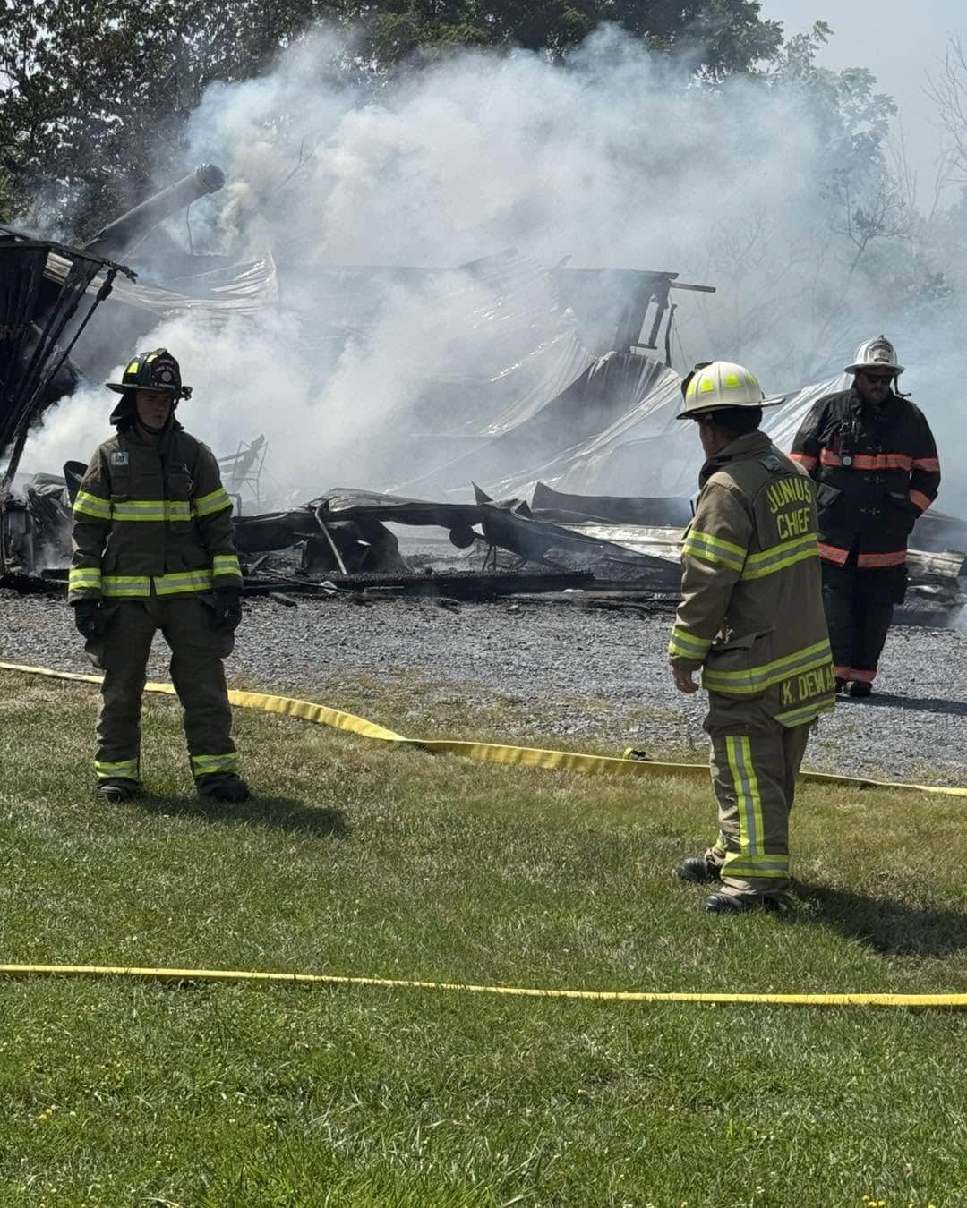 Barn destroyed in Seneca County fire
