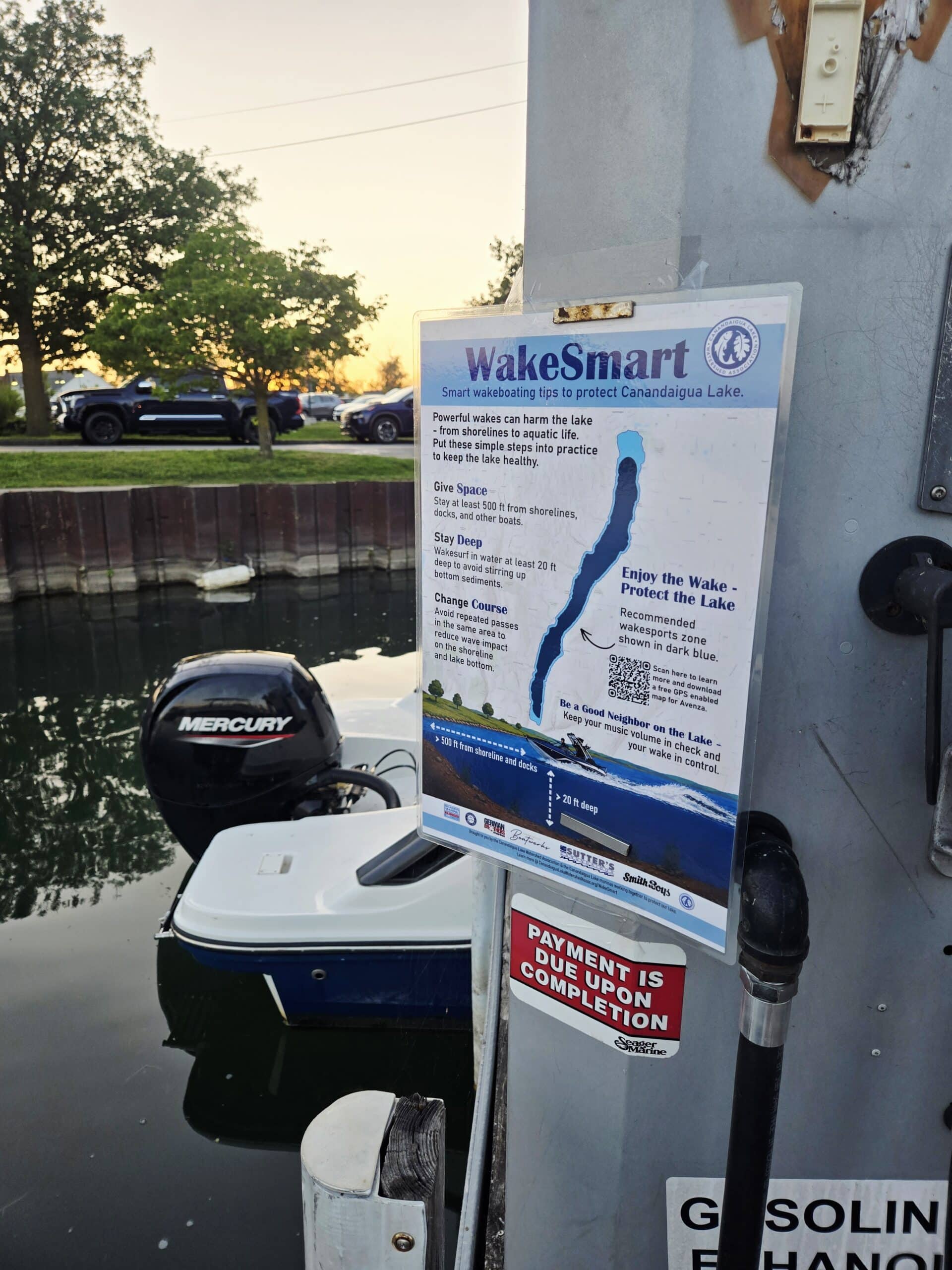 Canandaigua Lake campaign urges wakesurfers to give shorelines more space