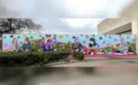 Corning mural honors student mentors