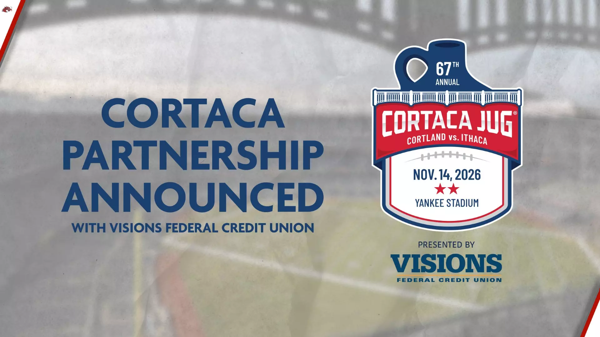 Cortaca Jug adds first naming sponsor under four-year Visions partnership Cortaca Jug adds first naming sponsor under four-year Visions partnership
