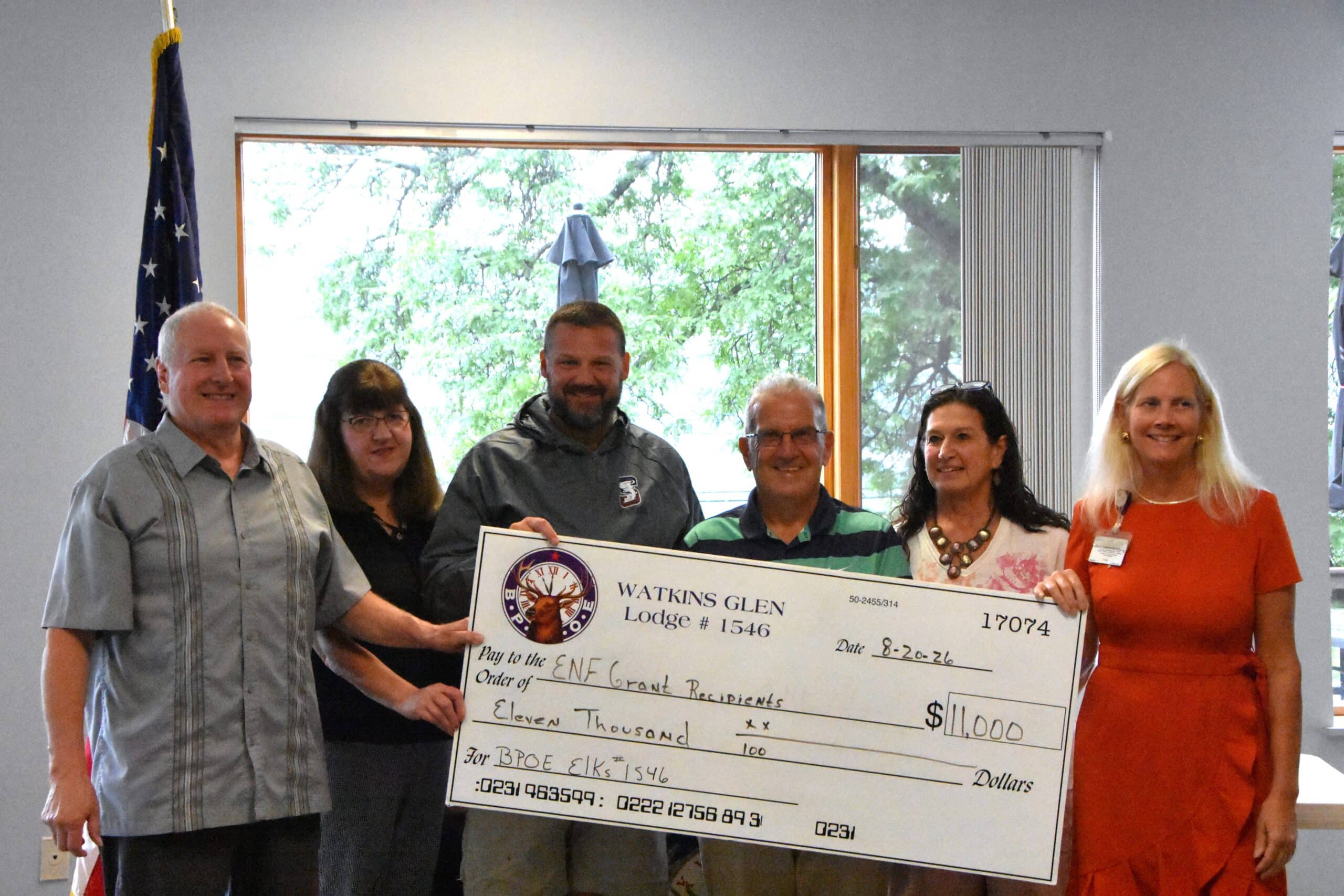 Watkins Glen Elks award ,000 for Schuyler health mobility equipment, cancer support Watkins Glen Elks award ,000 for Schuyler health mobility equipment, cancer support