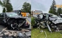 One hospitalized after two-vehicle crash on Turnpike Road in Aurelius