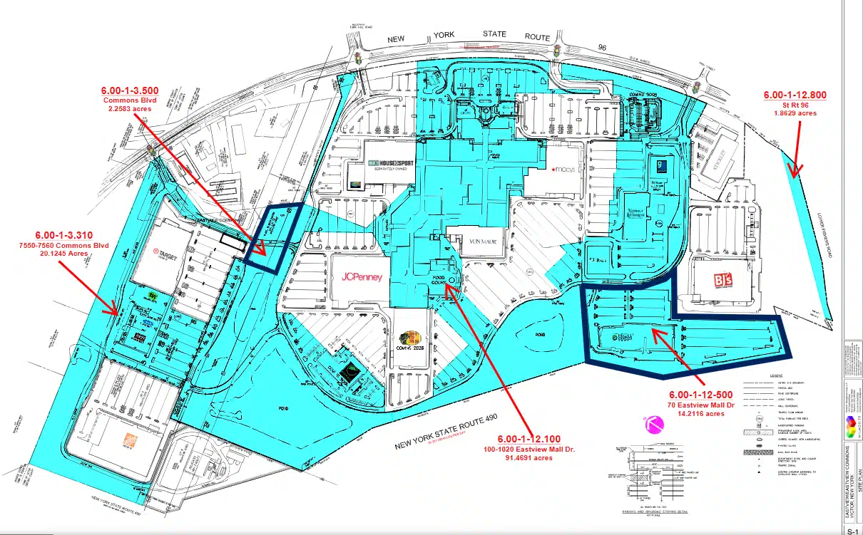 Victor begins eminent domain process for five Eastview Mall parcels