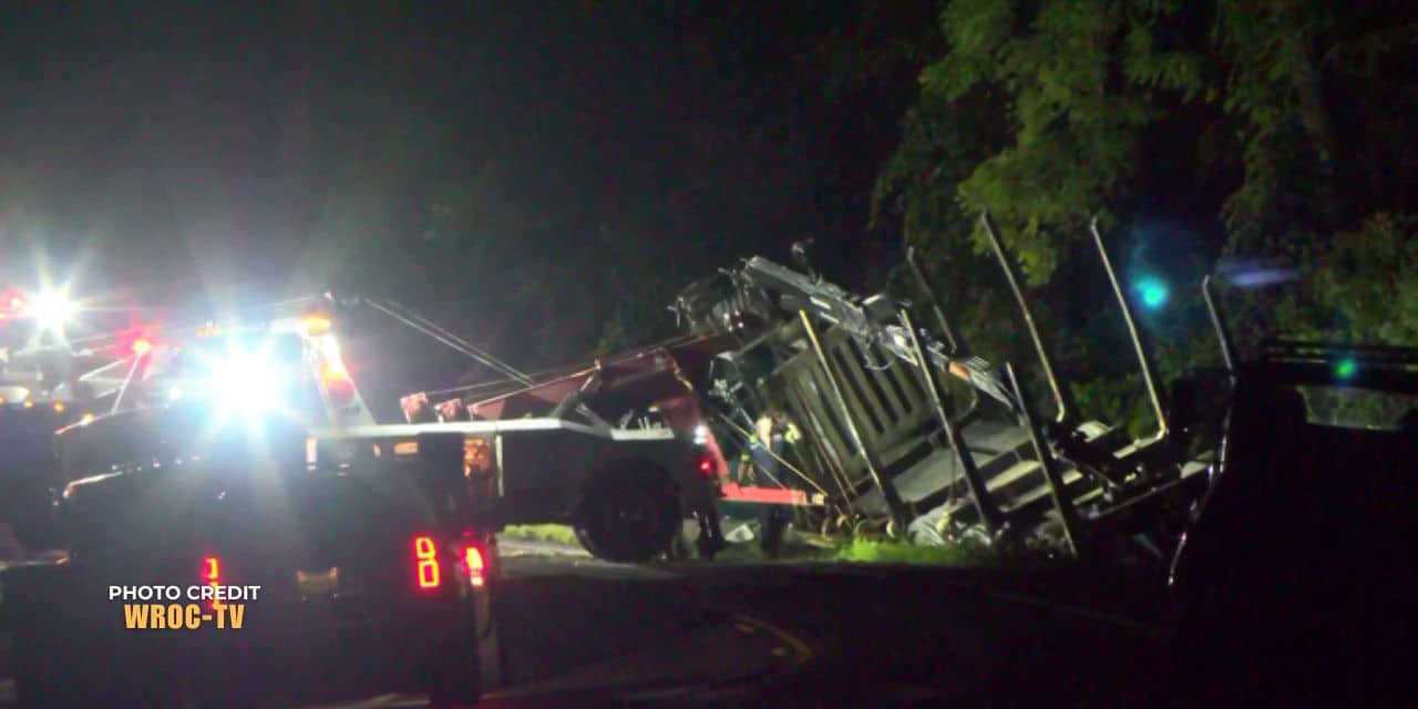 Troopers give update after driver killed in Palmyra logging truck crash