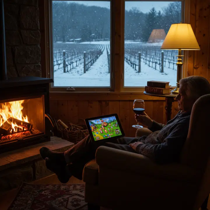 Cozy Digital Leisure: Balancing Local Recreation with Modern Online Entertainment in the Finger Lakes