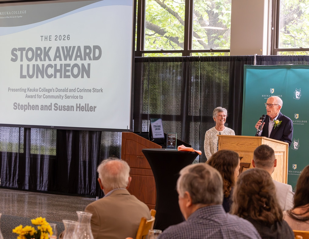 Keuka College honors Penn Yan couple with 2026 Stork Award