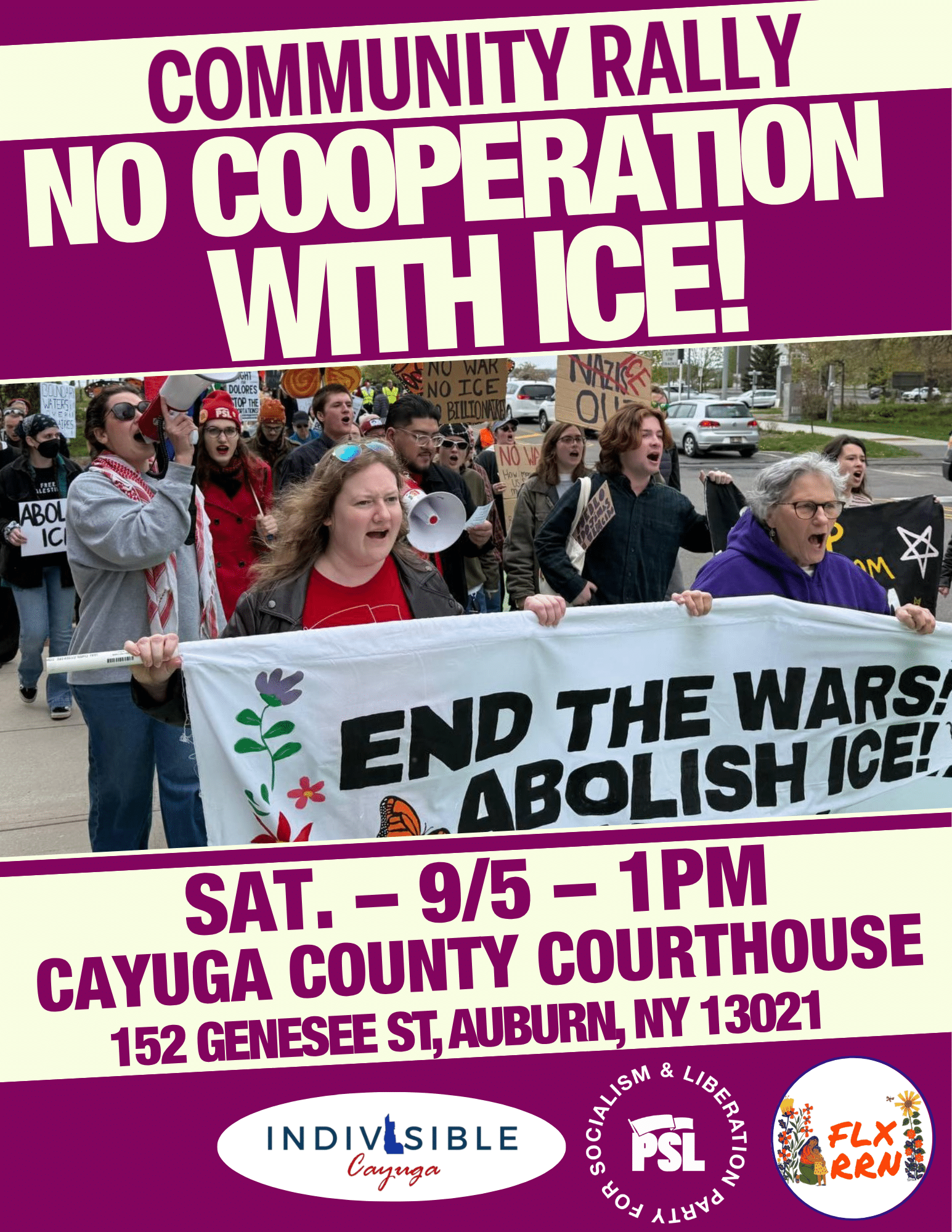 Auburn rally planned Saturday opposing local cooperation with ICE Auburn rally planned Saturday opposing local cooperation with ICE
