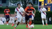 Syracuse men's soccer falls to Clemson on late goal