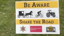 Cayuga County sheriff urges drivers to watch for farm equipment during corn harvest